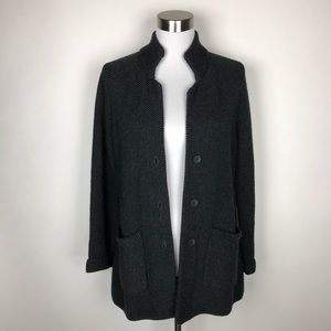 Eileen Fisher Heavy Knit Cardigan Sweater